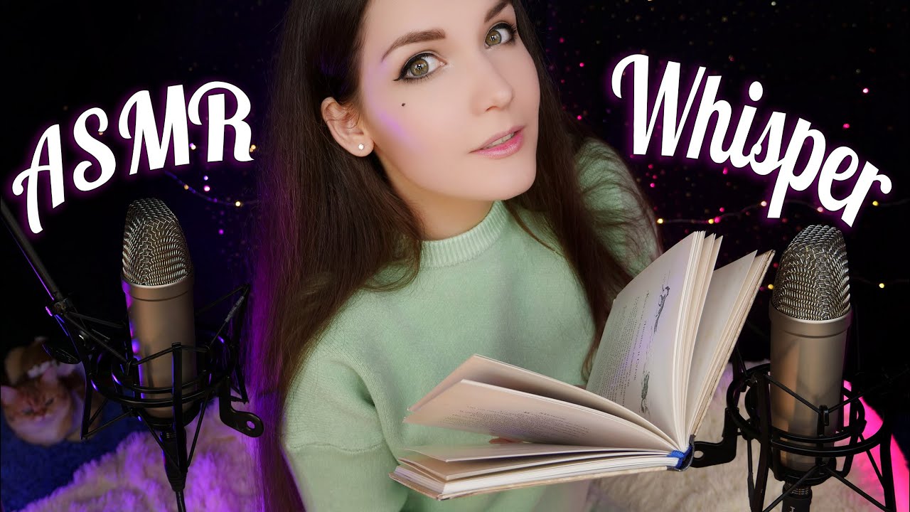 АСМР Чтение шепотом  📚 ASMR Whisper Reading