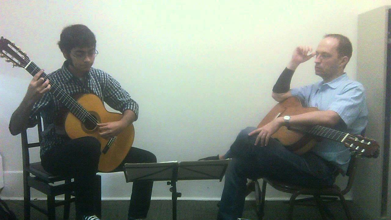 Denis Azabagic teaches Caprice op 20 no 2 by Liugi Legnani