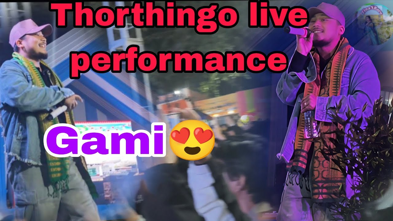 ||Gami 🥳 Thorthinggo live performance//at kendriyo bathou fuja mela//@TinaaBoro 
