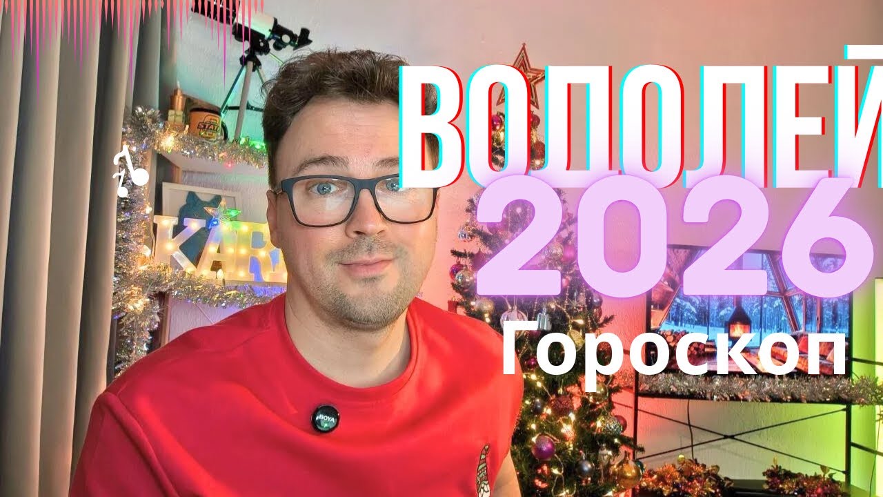 ♒️ВОДОЛЕЙ - Ваш полный ГОРОСКОП на  2026 год: по декадам, любовь, работа, деньги, здоровье