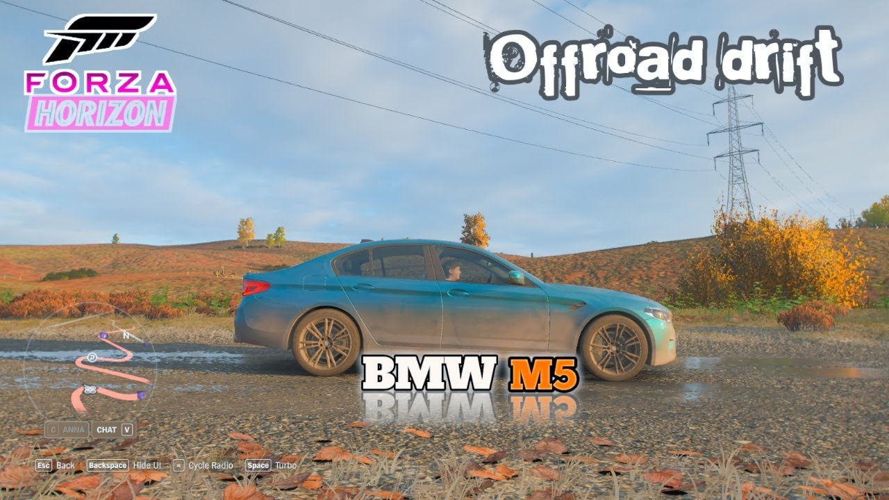 BMW M5 Offroad Drifting gameplay || Forza horizon 4