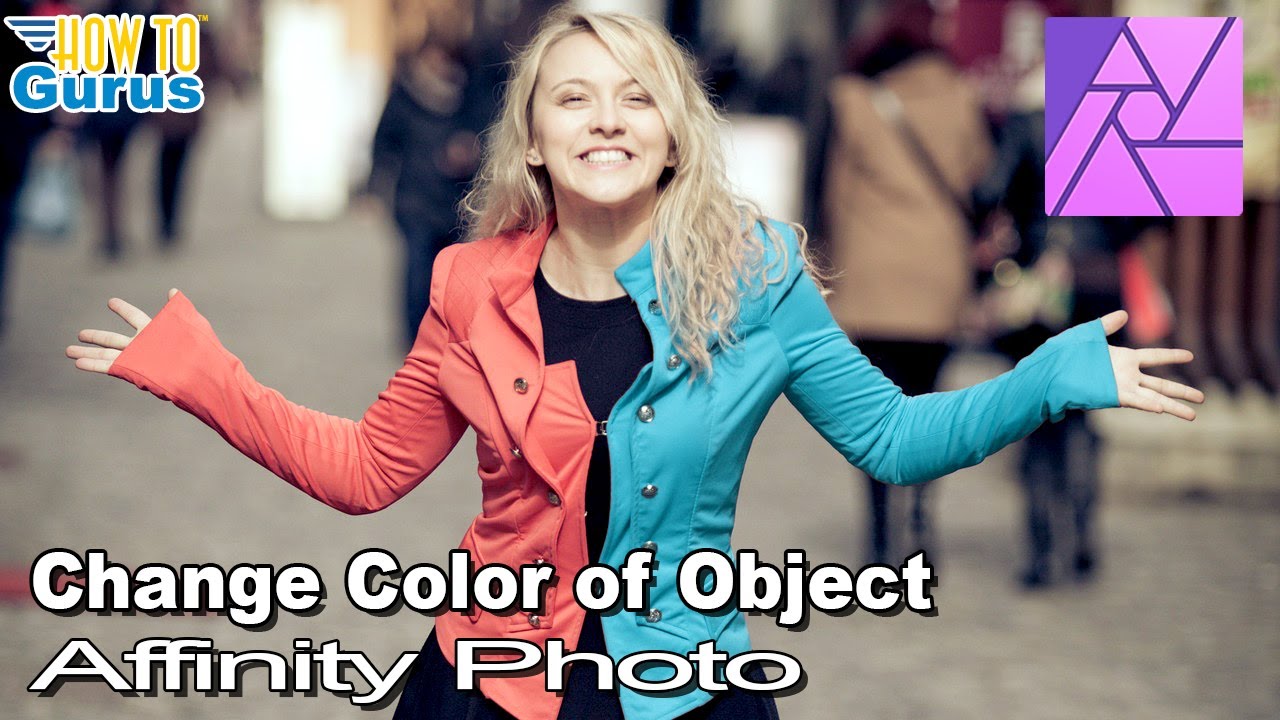 How You Can Use Affinity Photo to Change the Color of an Object