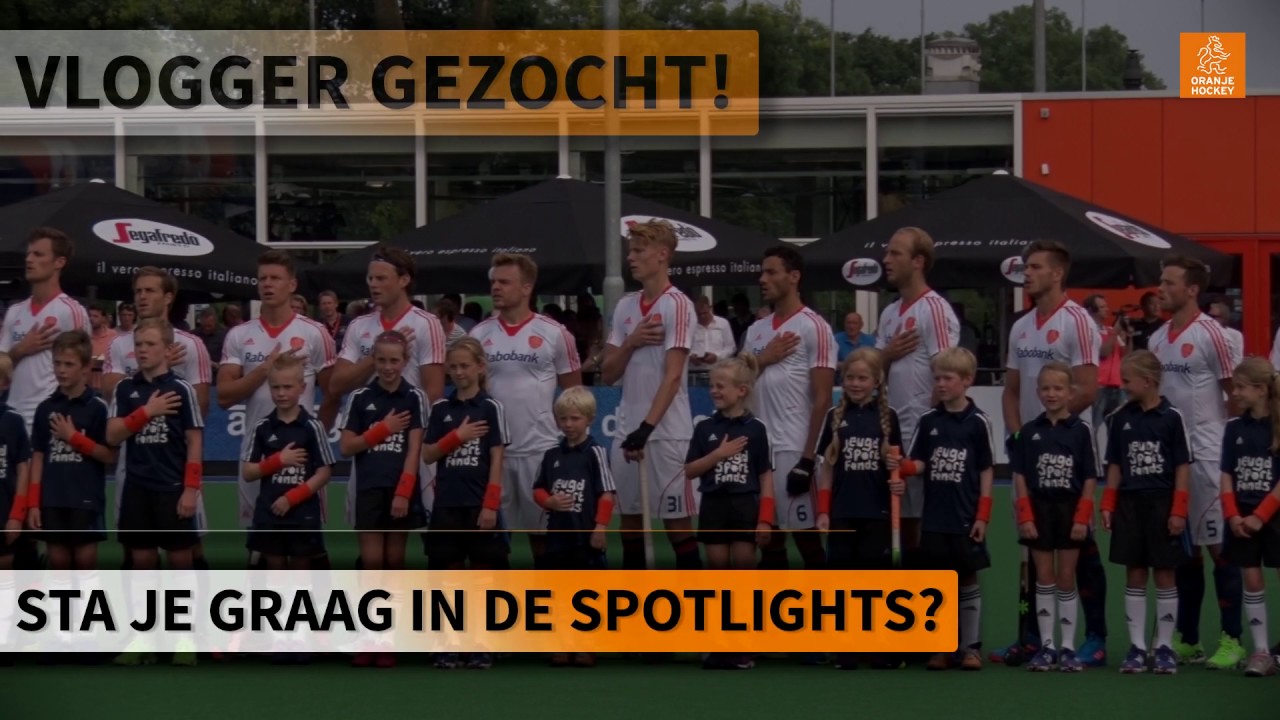 Vlogger gezocht! De ultieme zomerbaan voor hockeyfreaks