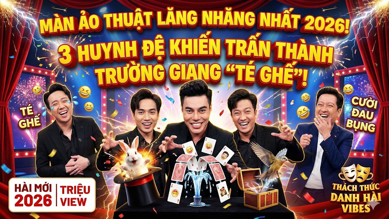 CƯỜI RỚT HÀM! Màn Ảo Thuật 