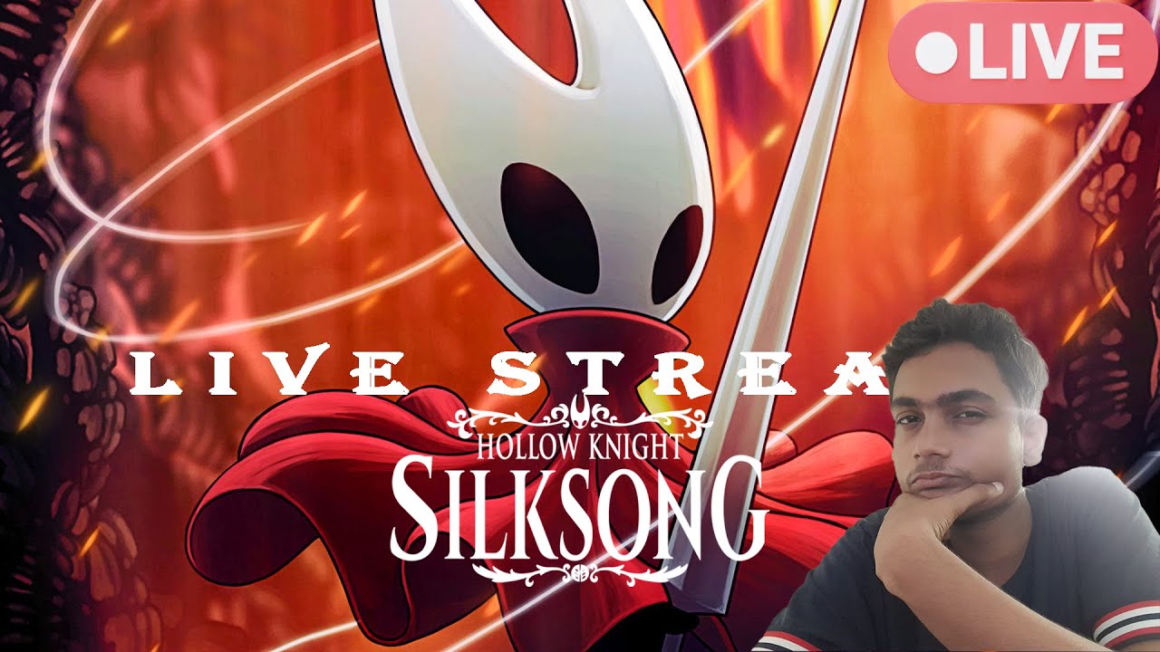 LIVE: Hollow Knight Silksong - Harder than Hollow Knight 😭😭