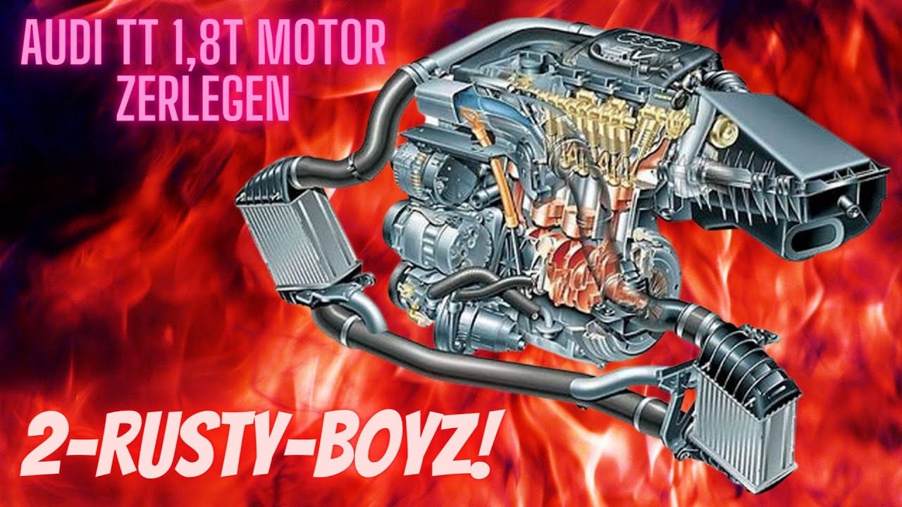 Motorschaden ? Zerlegen Audi TT 1,8T Motor BAM