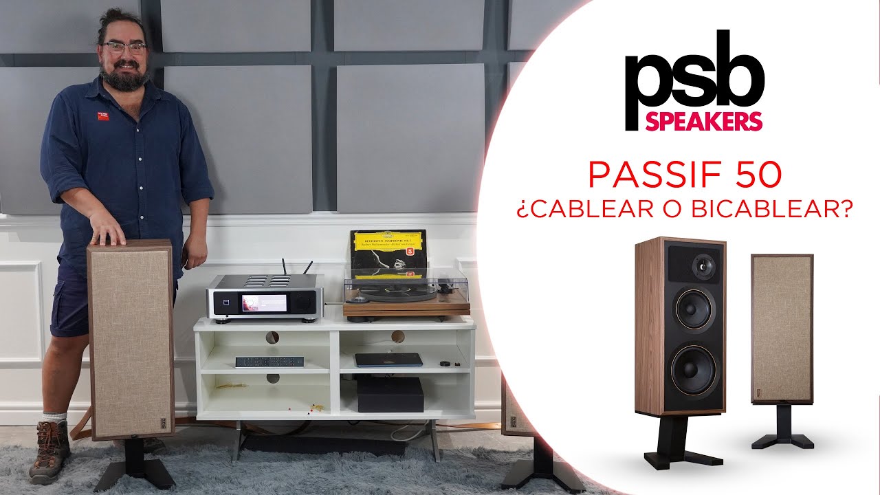 ¿Cablear o Bicablear los altavoces PSB Passif 50?