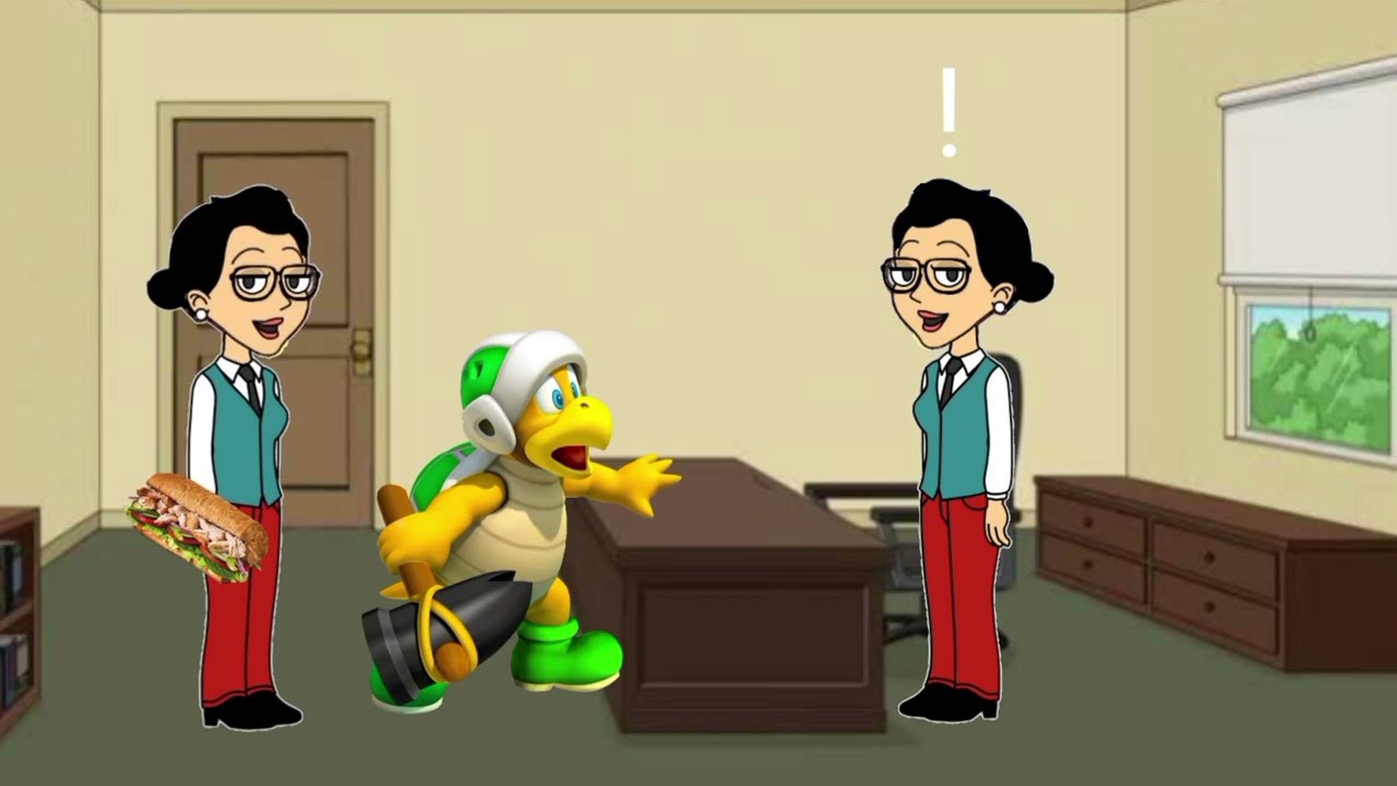 Dark Bowser Impersonates his Principal and Steals the Principal's Job/Grounded