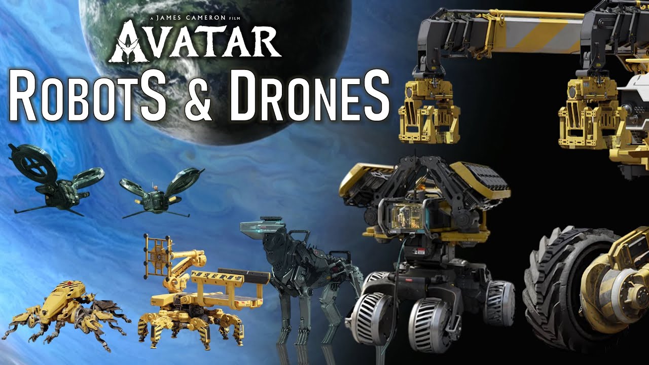 All Robots and Drone Vehicles in the World of Avatar (Explained)