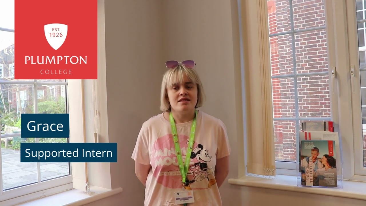 Meet Grace | Studying a Supported Internship at Plumpton College | Foundation Learning