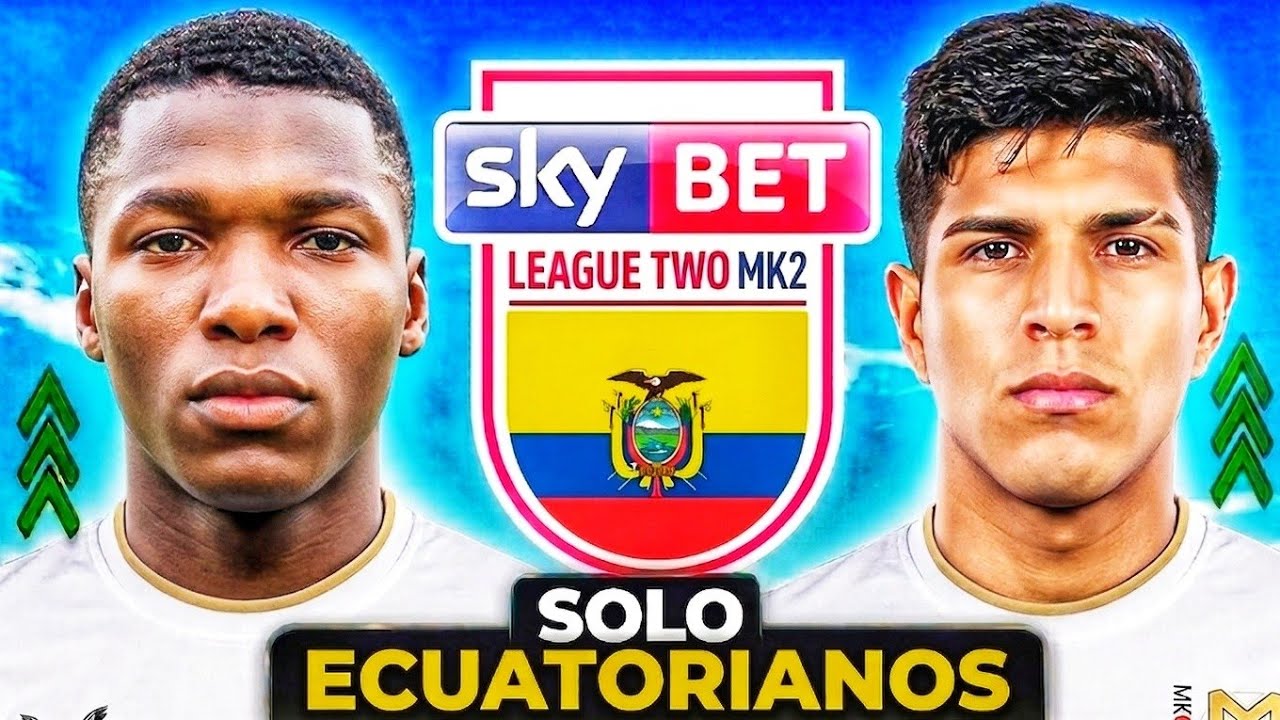 De 4ta a ganar la CHAMPIONS con ECUATORIANOS en FC26