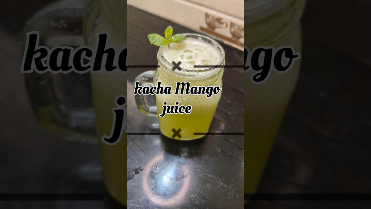 Kacha Mango Juice Recipe 🥤| Summer special mango juice recipe| Instant green Mango Recipe