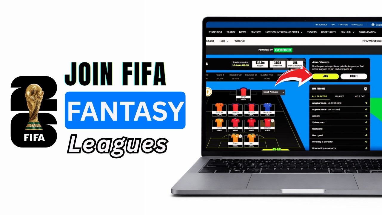 Как вступить в лиги в FIFA World Cup Fantasy (пошаговое руководство 2026 года)