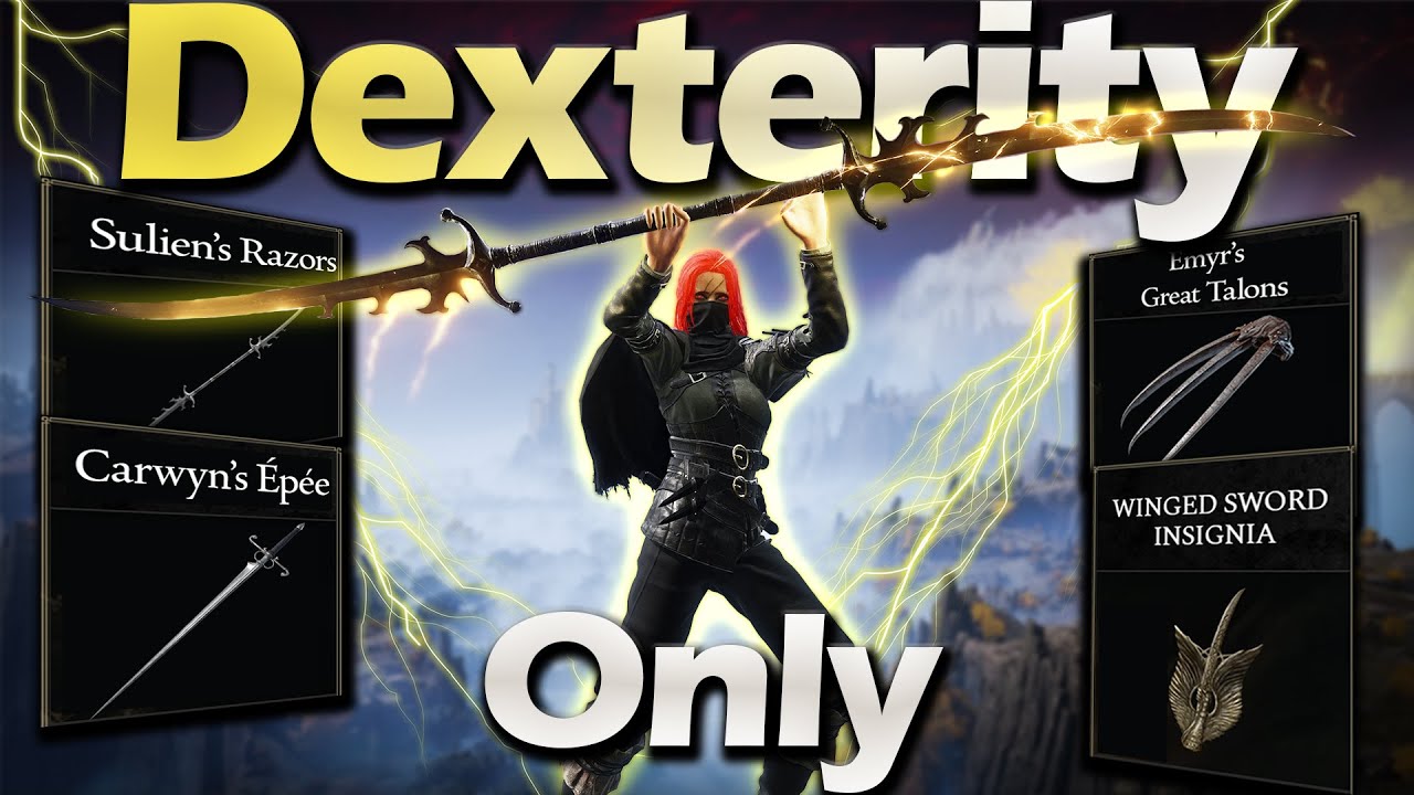 Elden Ring Convergence but I only level DEXTERITY!