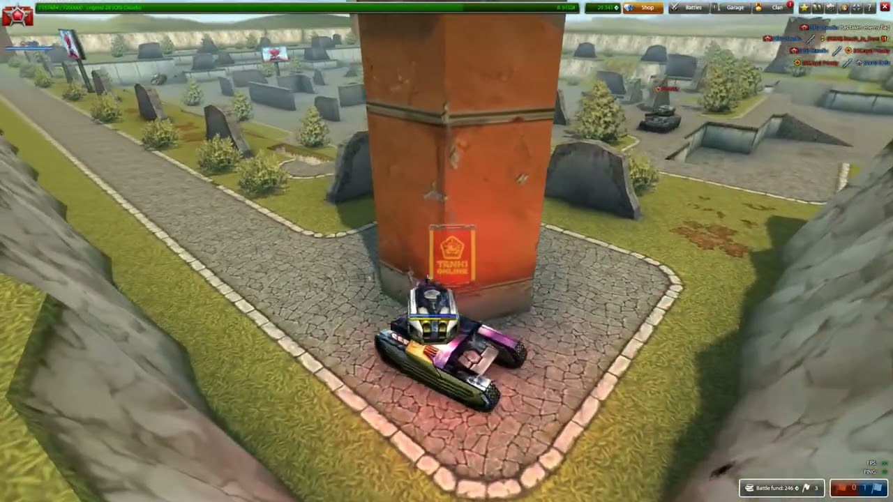 Tanki Online - Claudiu and Oufa Playing With Fans