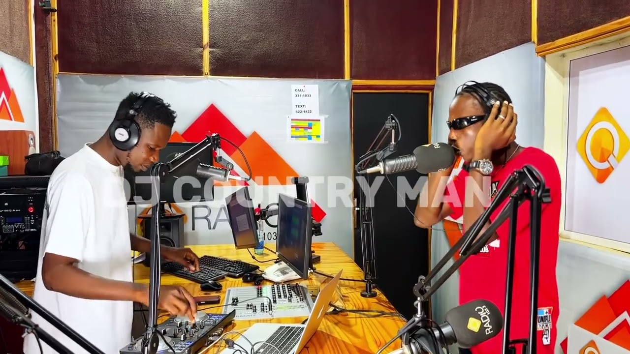 FULO LIVE IN THE FREESTYLE SESSION QRADIO WITH DJ COUNTRYMAN 