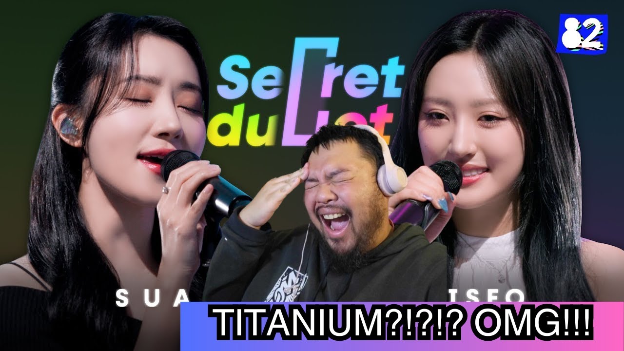 K-pop idols sing “Titanium” 🎙 | DREAMCATCHER SU A & H1-KEY HWISEO | Secret Duet EP. 02/ BBJ Reacts