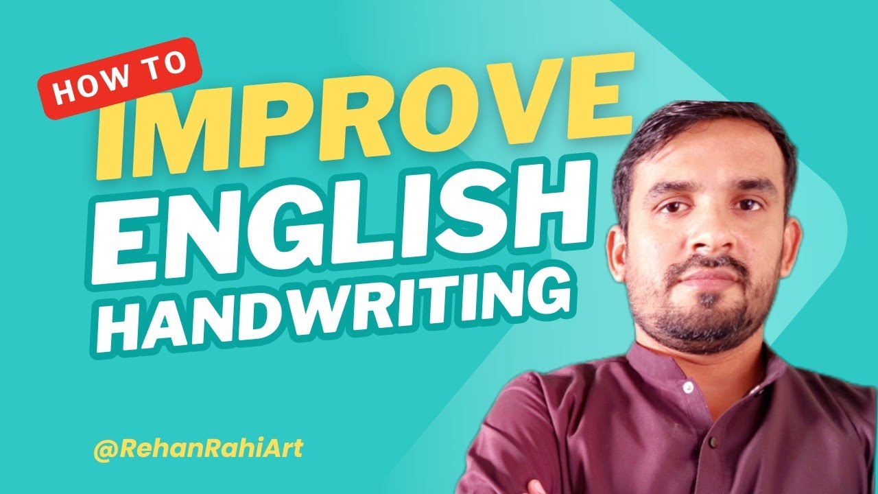 How to improve Handwriting| English Handwriting Tutorial @RehanRahiArt