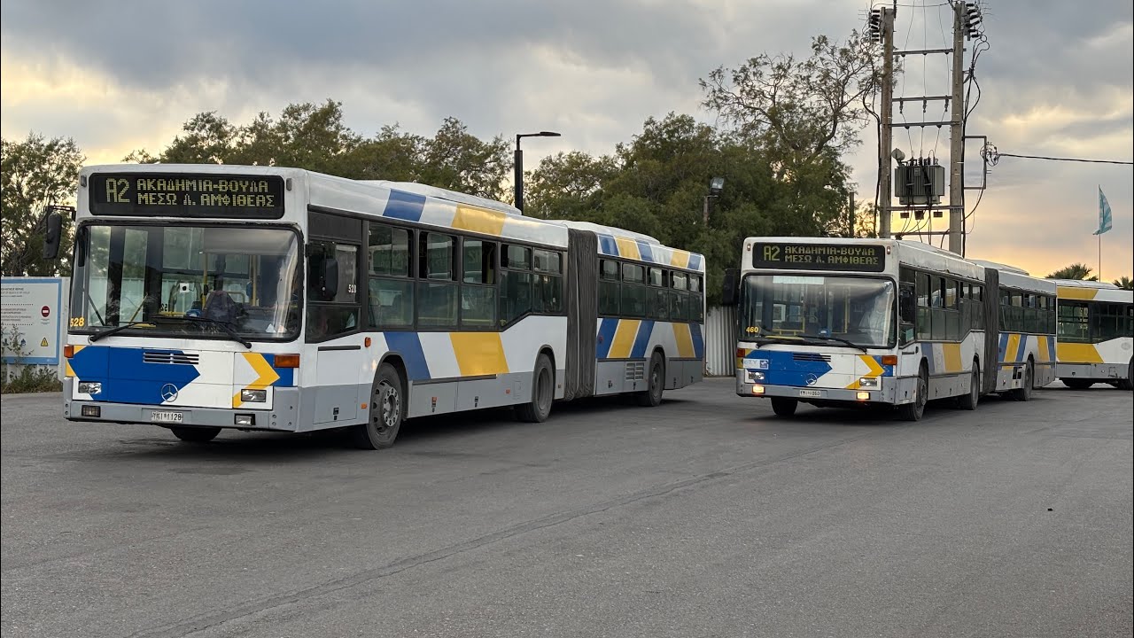 Athens Bus: Riding a Mercedes-Benz O405GN