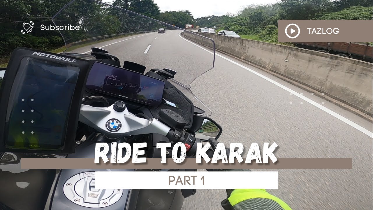 BMW R 1250 RT - Ride to Karak - Part 1