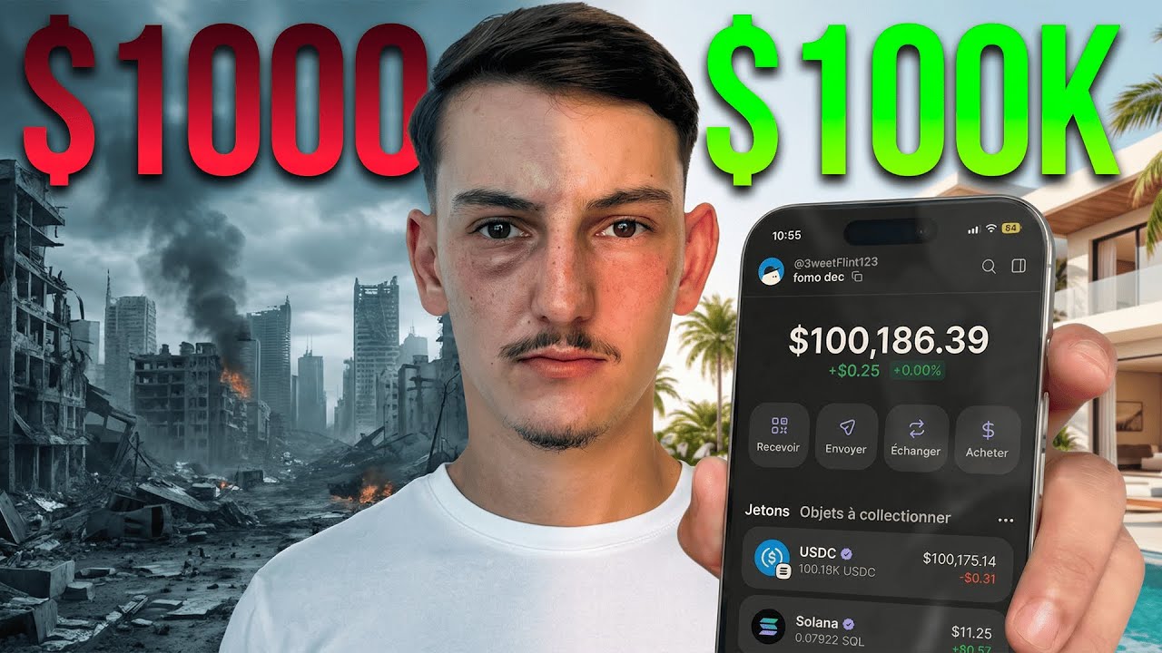 J'ai essayé les memecoins avec 1000$ pour montrer que ce n'est pas de la chance... (+10k de profit)