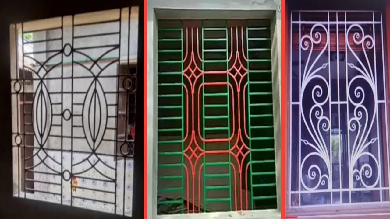 BSRM Thai Grill windows design Thai grill janala Windows bsrm Design new model steel grill DesignAll