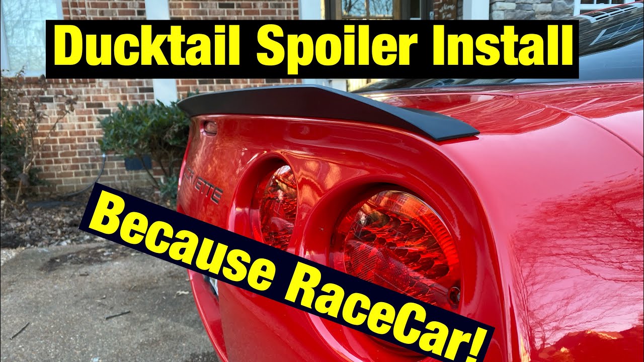 Spoiler King C5 Corvette Install