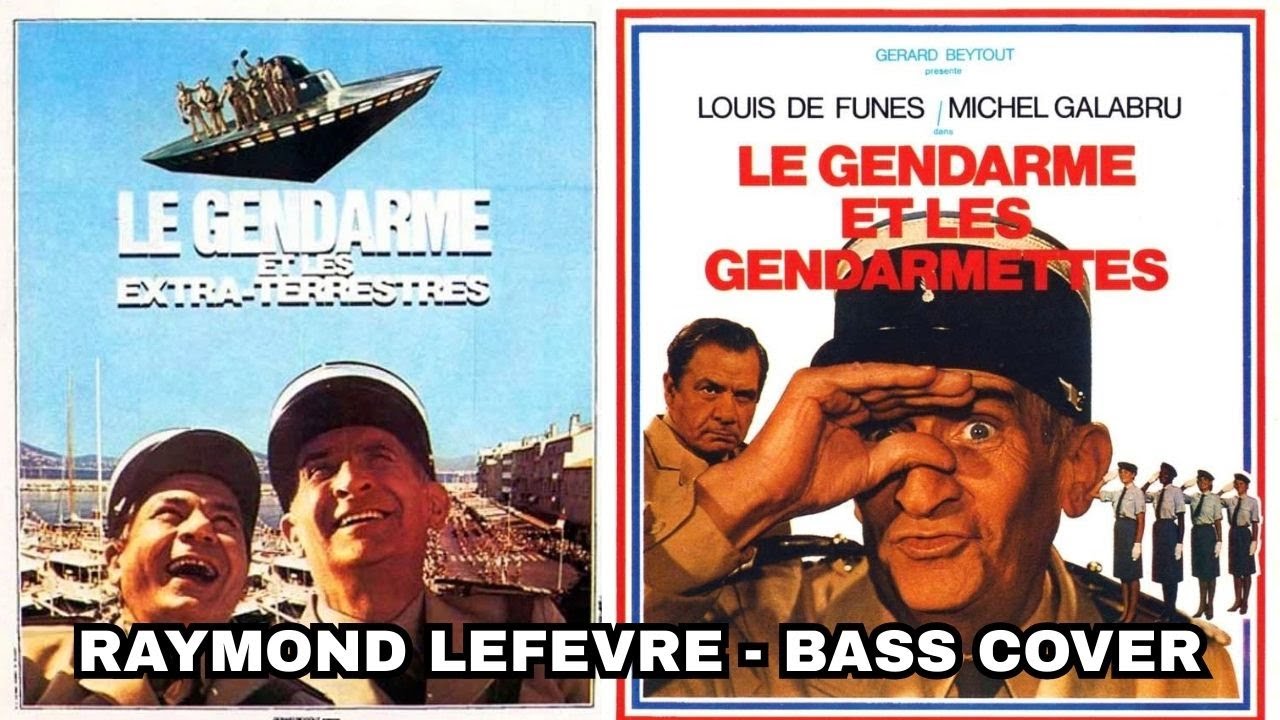 Le gendarme et les... - Raymond Lefèvre - Bass cover with tabs