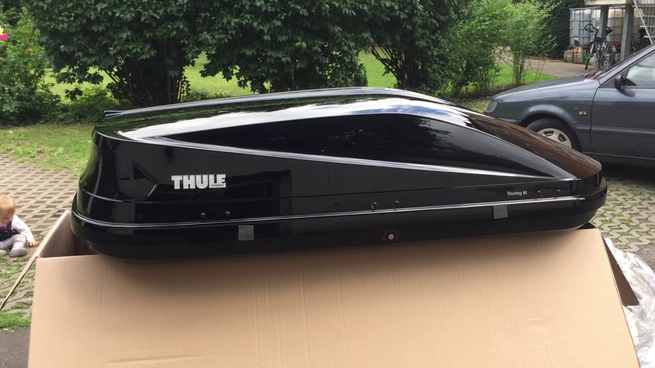 Unboxing: Thule Touring Box M - 200 mit 400 Litern