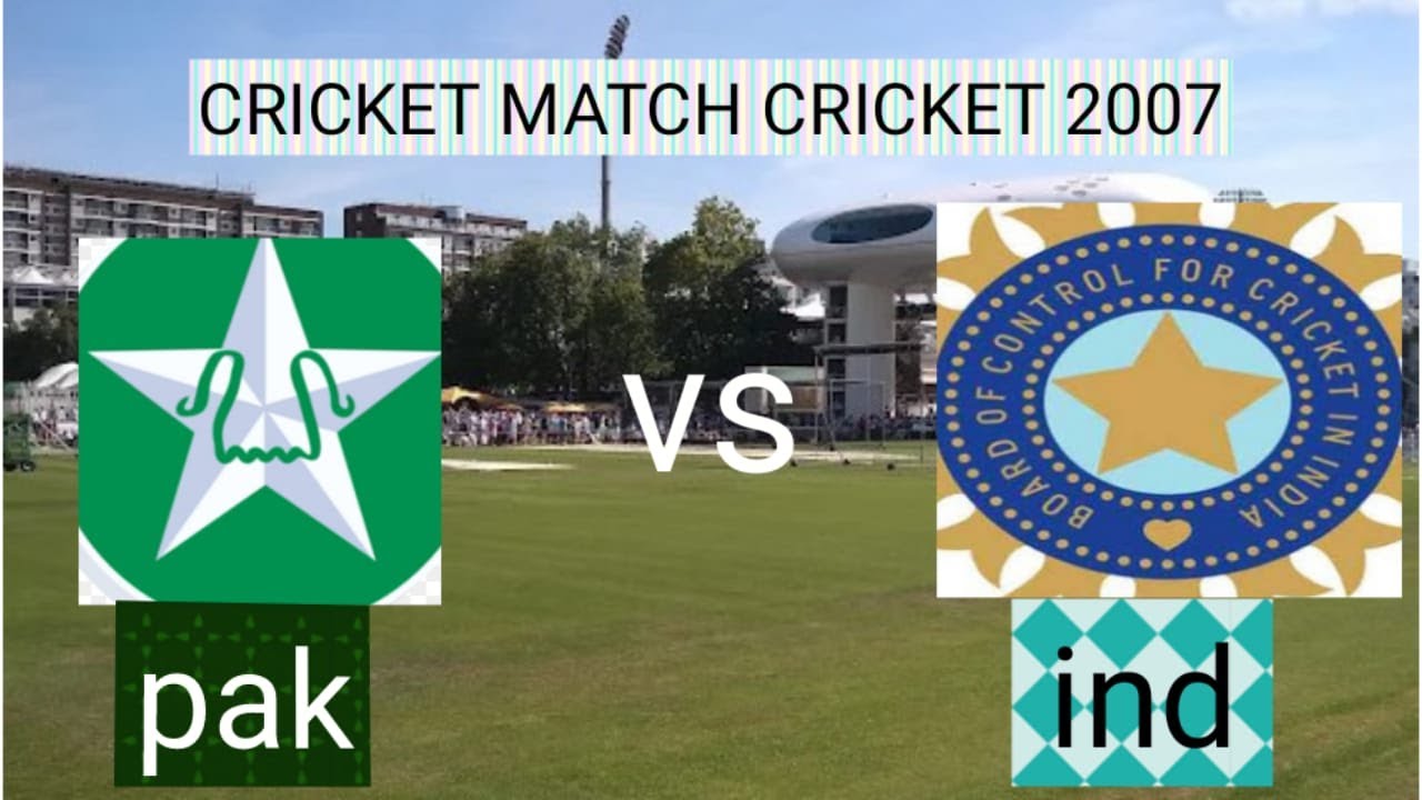 PAK VS INDIA CRICKET MATCH ..CRICKET 2007 ..PLZ LIKE .SUB. AND SHARE