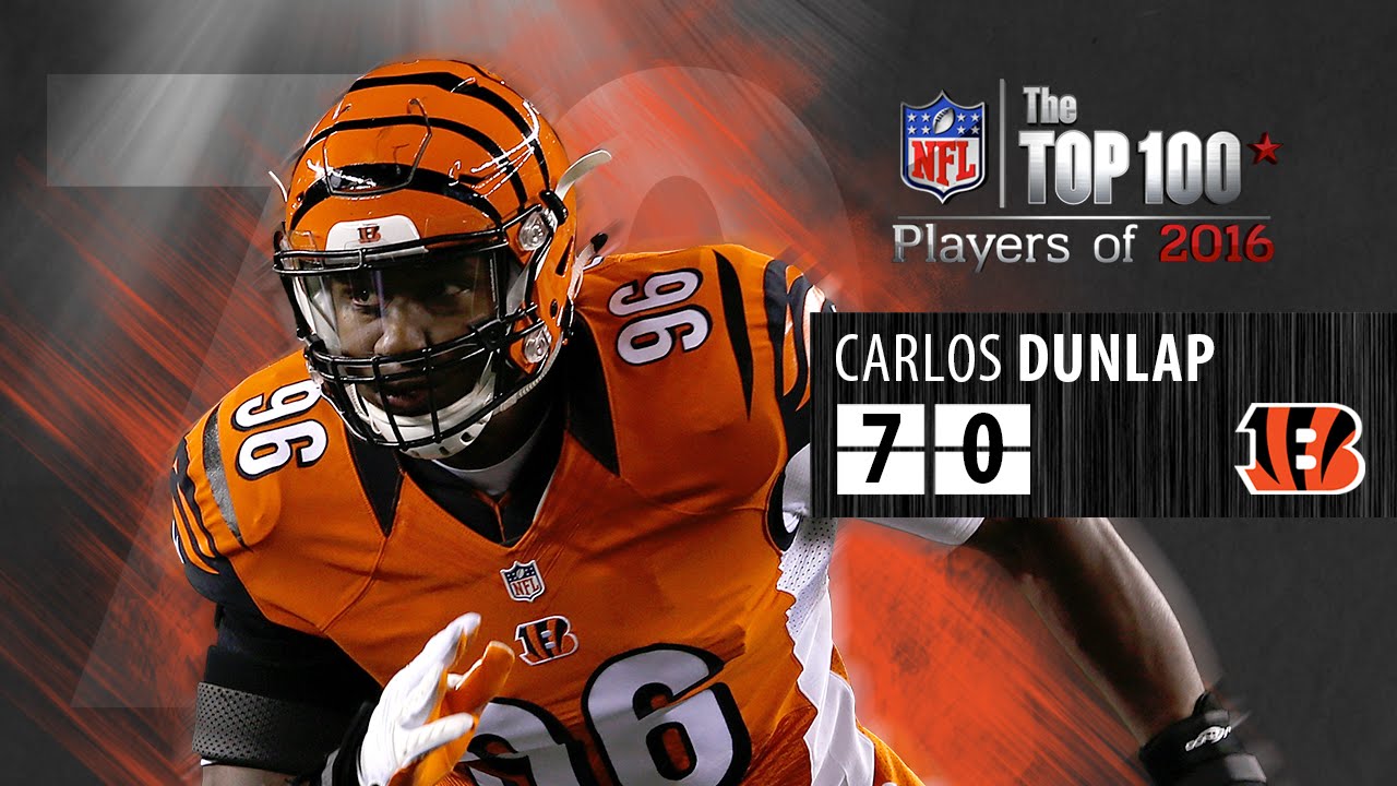 #70: Carlos Dunlap (DE, Bengals) | Top 100 NFL Players of 2016
