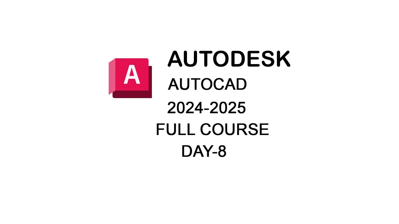 Autocad 2025 Full Course Video | DAY-8 | Engineering Designs Tamil |#autocad2024tamil | #autocad2025