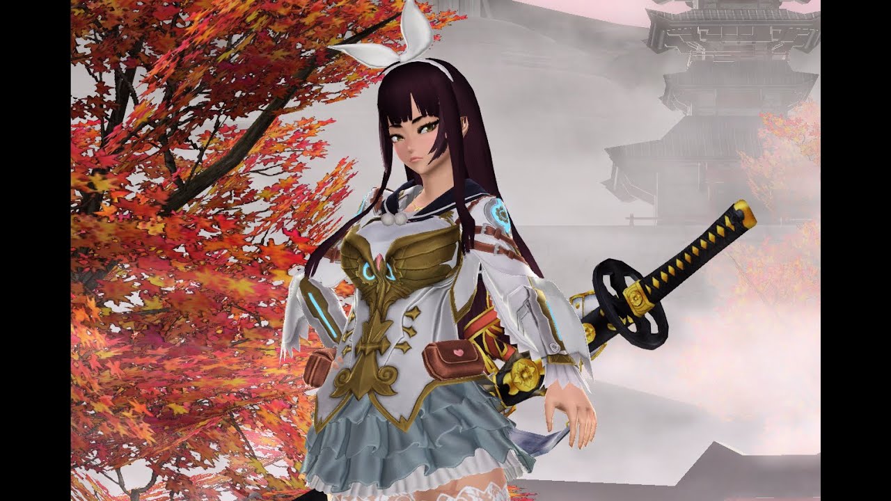 PSO2 Masquerade Run Stage 250 - Phantom Rifle/Katana