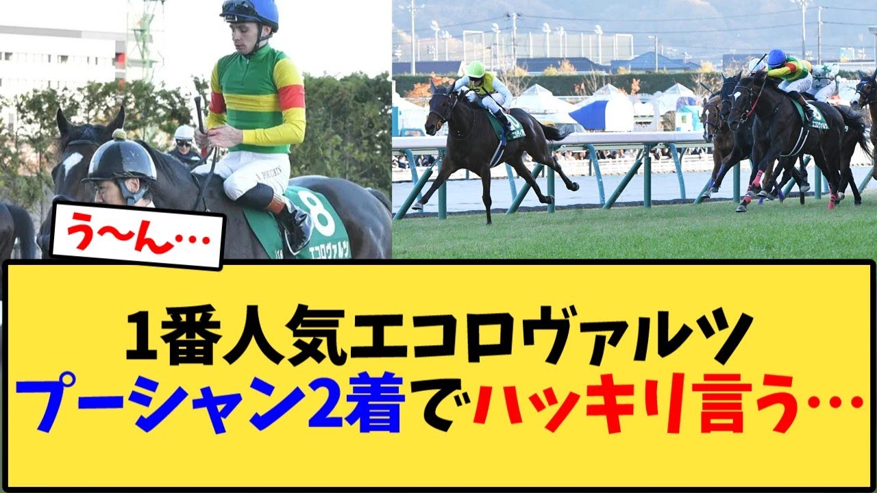 【福島記念】1番人気エコロヴァルツ、プーシャン2着でレース後ハッキリ言う&hellip;【競馬反応集】