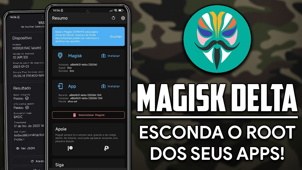 MAGISK DELTA V25.2 | MELHOR ALTERNATIVA PRO MAGISK | MAGISK HIDE DE VOLTA! | ESCONDA O ROOT DE APPS!