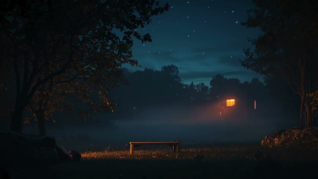 Relaxing Evening Ambient Piano 🌙 Calm Night Music for Sleep, Study & Deep Relaxation