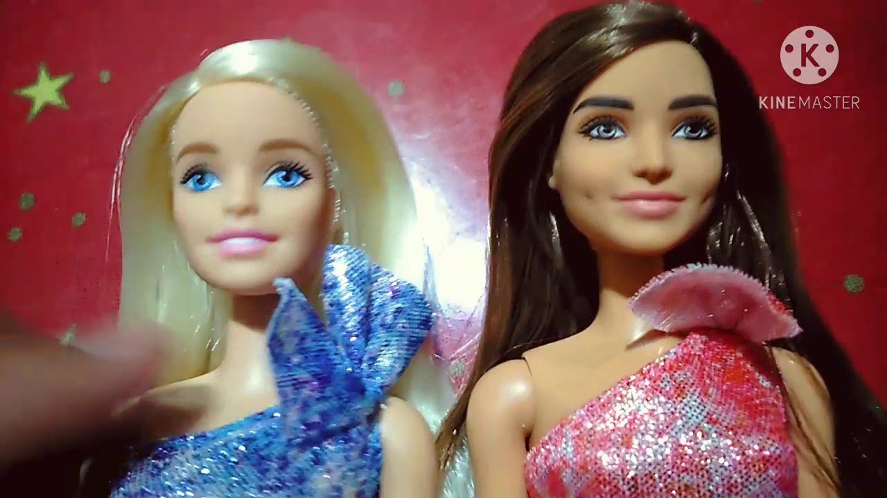 Abriendo a barbie básicas glitz del año 2021.