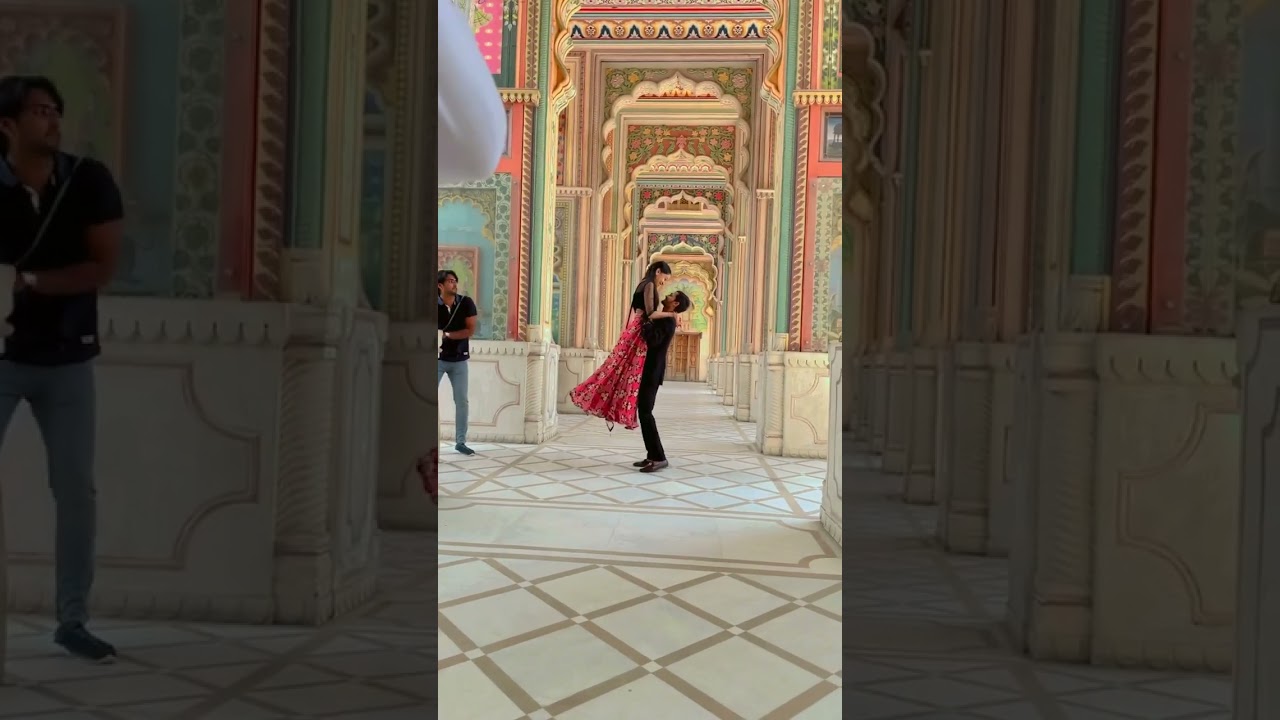 Best Pre wedding Shoot in Jaipur ☎️ 9680052417 #jaipurprewedding #behindthescenes #preweddingshoot