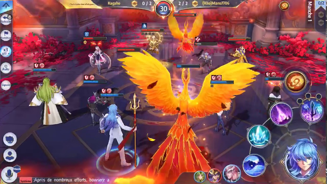 Saint Seiya Awakening galactique duel