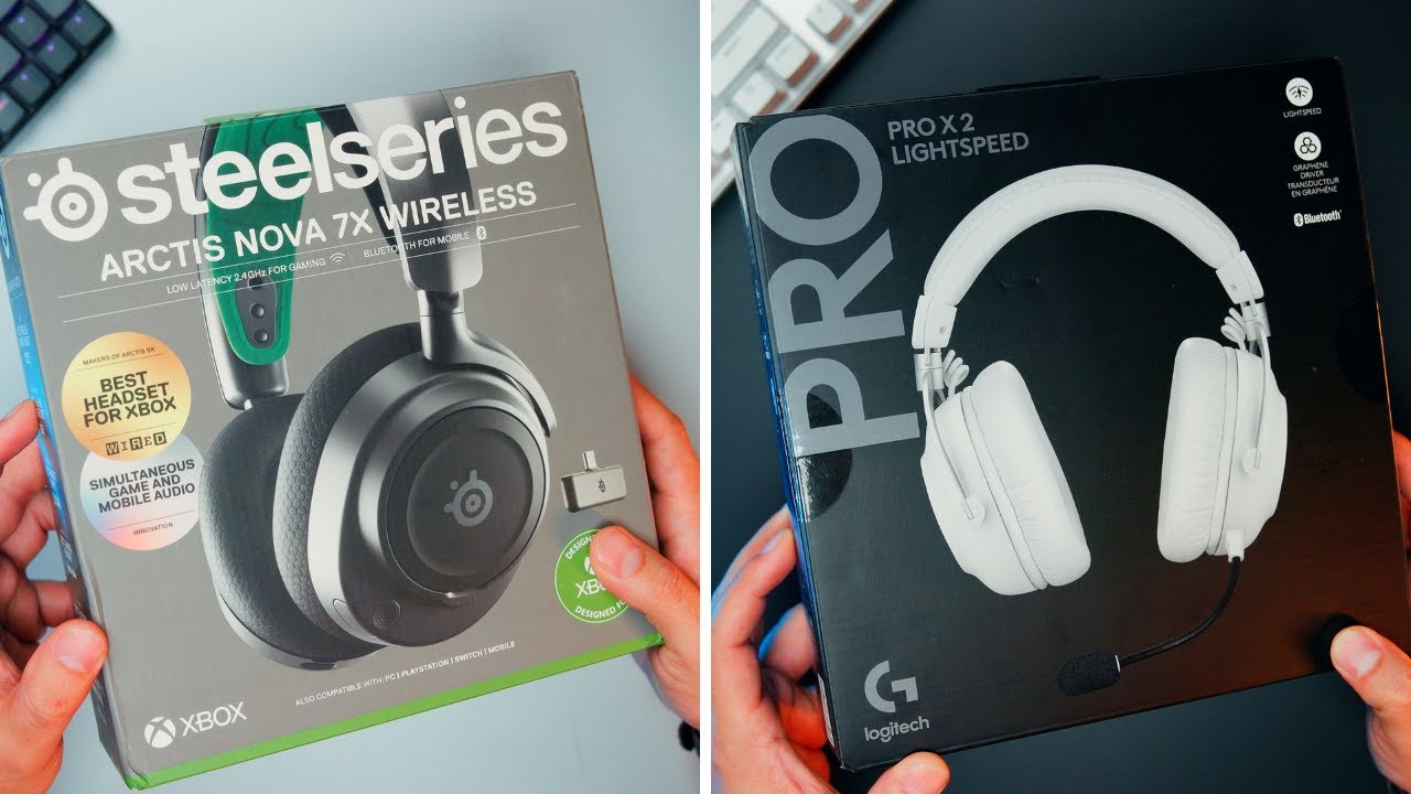 Steelseries Nova 7X ou Logitech Pro X2 Lightspeed ? A melhor opção na faixa dos R$ 1.600 !