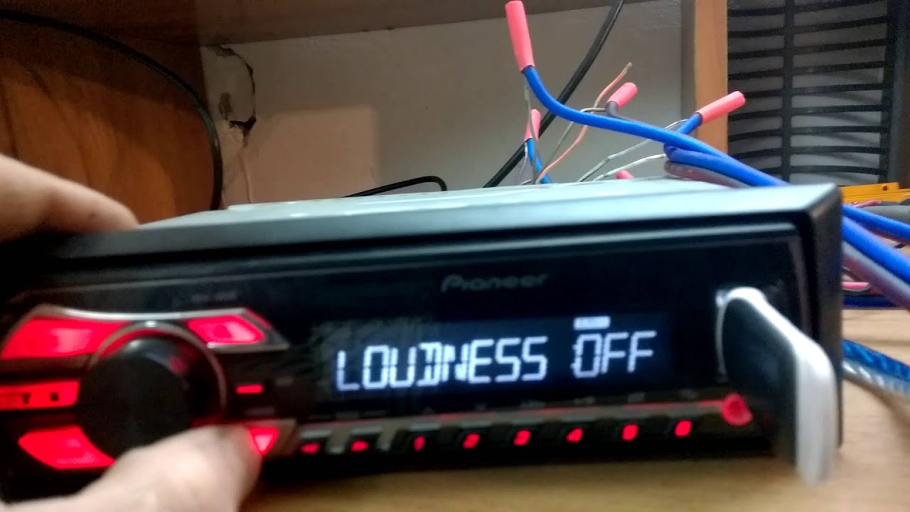 Замер выходной мощности магнитолы Pioneer