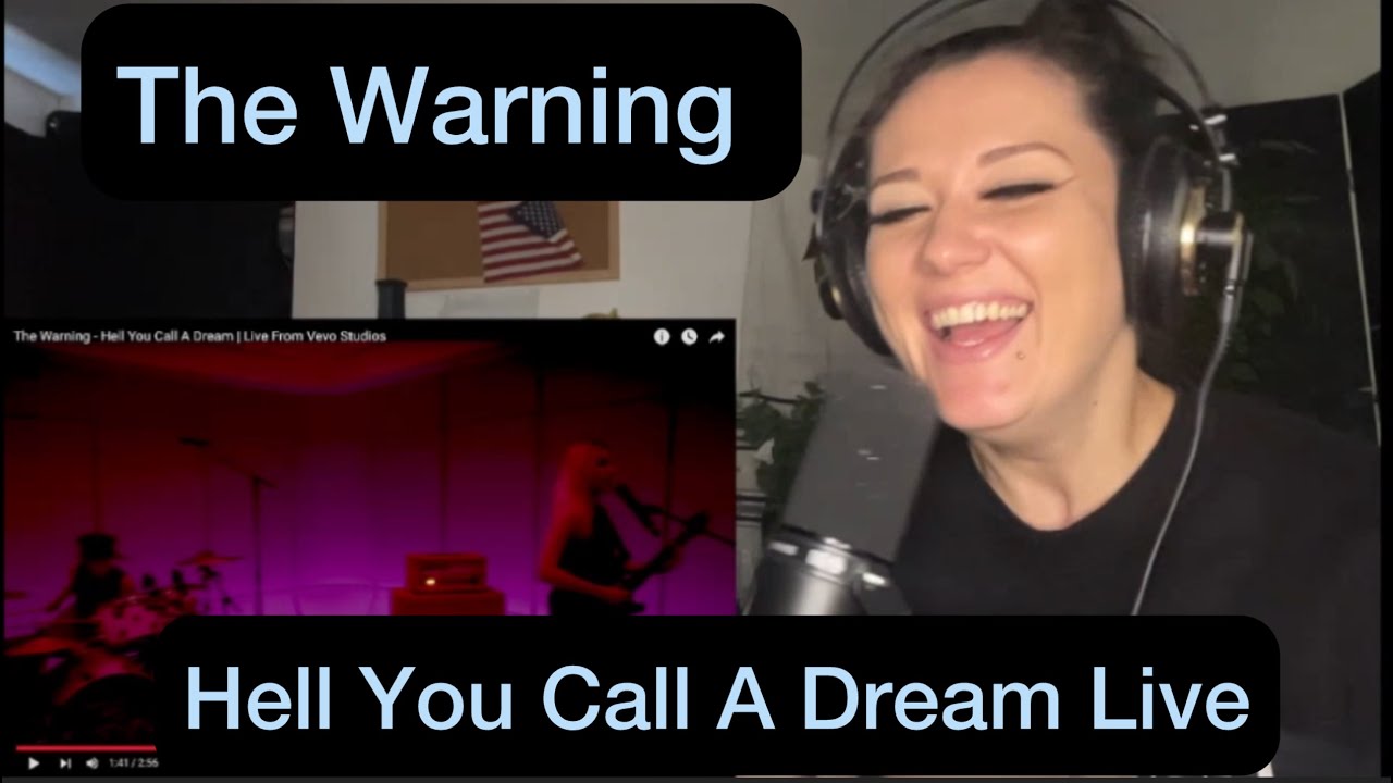Metalhead reacts to The Warning - Hell You Call A Dream live VEVO