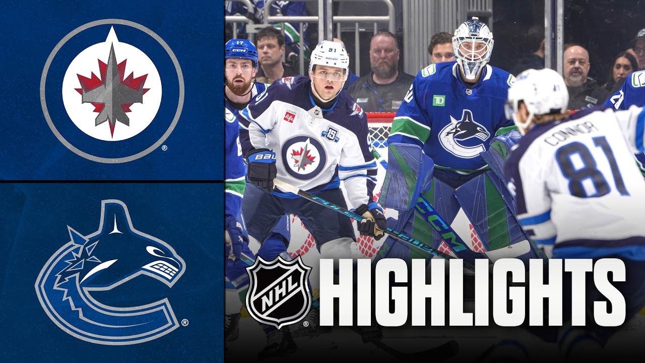 Jets vs. Canucks | NHL Highlights | February 25, 2026