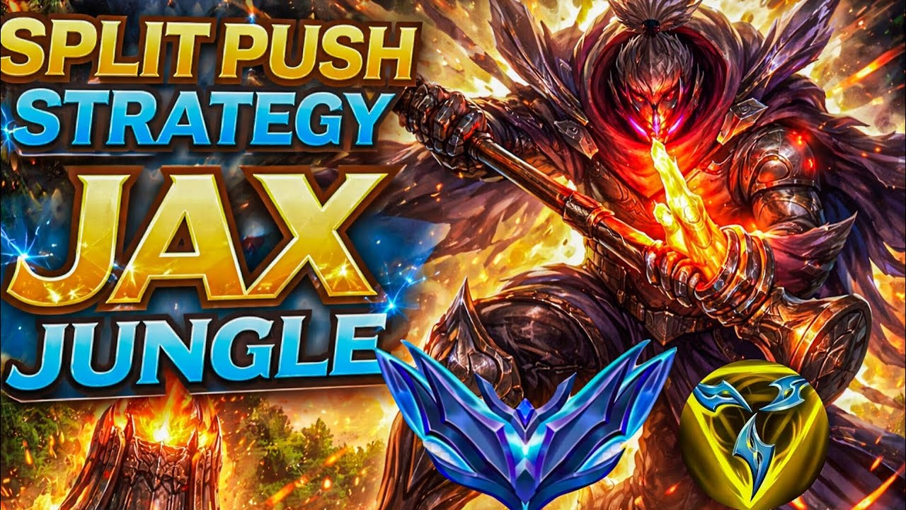 Прекратите ганкать. Делайте вот что. (Гид по Джаксу в лесу) #leagueoflegends #jax