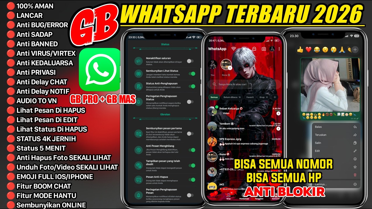 Wa Gb Terbaru 2026 | Gb Whatsapp Terbaru 2026 | Wa Mod Terbaru 2026 | Gb Wa