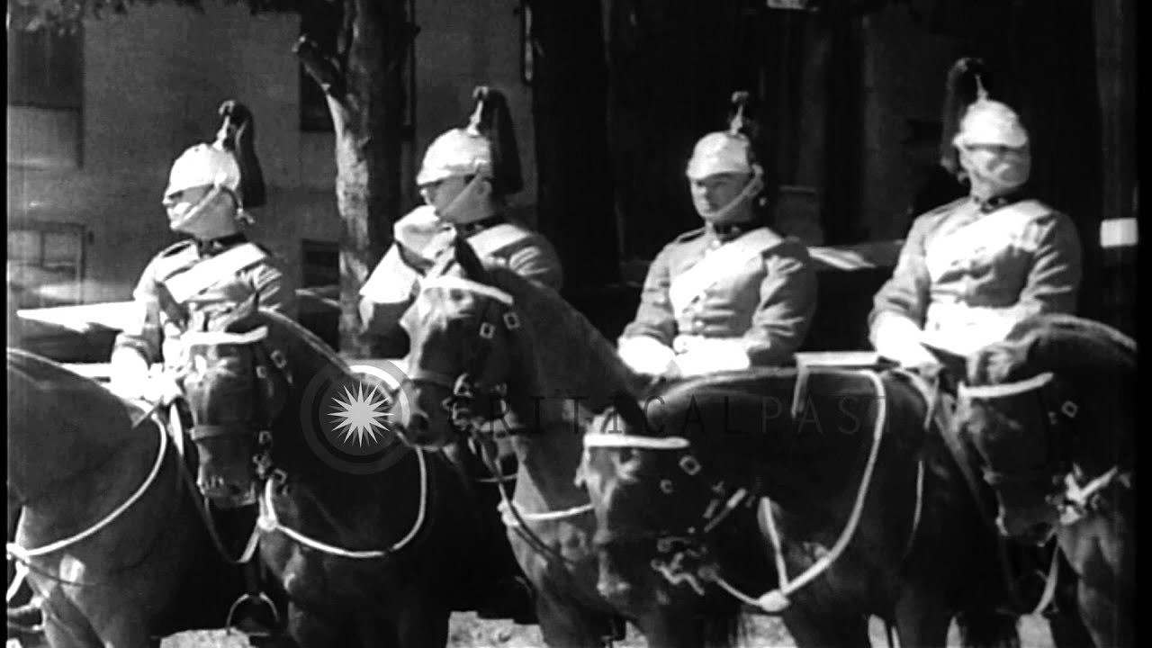 Franklin D Roosevelt on first official Presidential visit  to Canada. HD Stock Footage