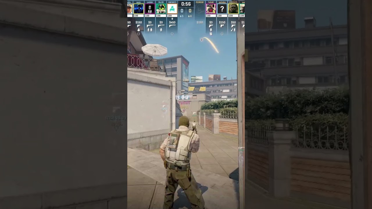 FalleN&rsquo;s Perfect Overpass A Stairs Smoke 💨