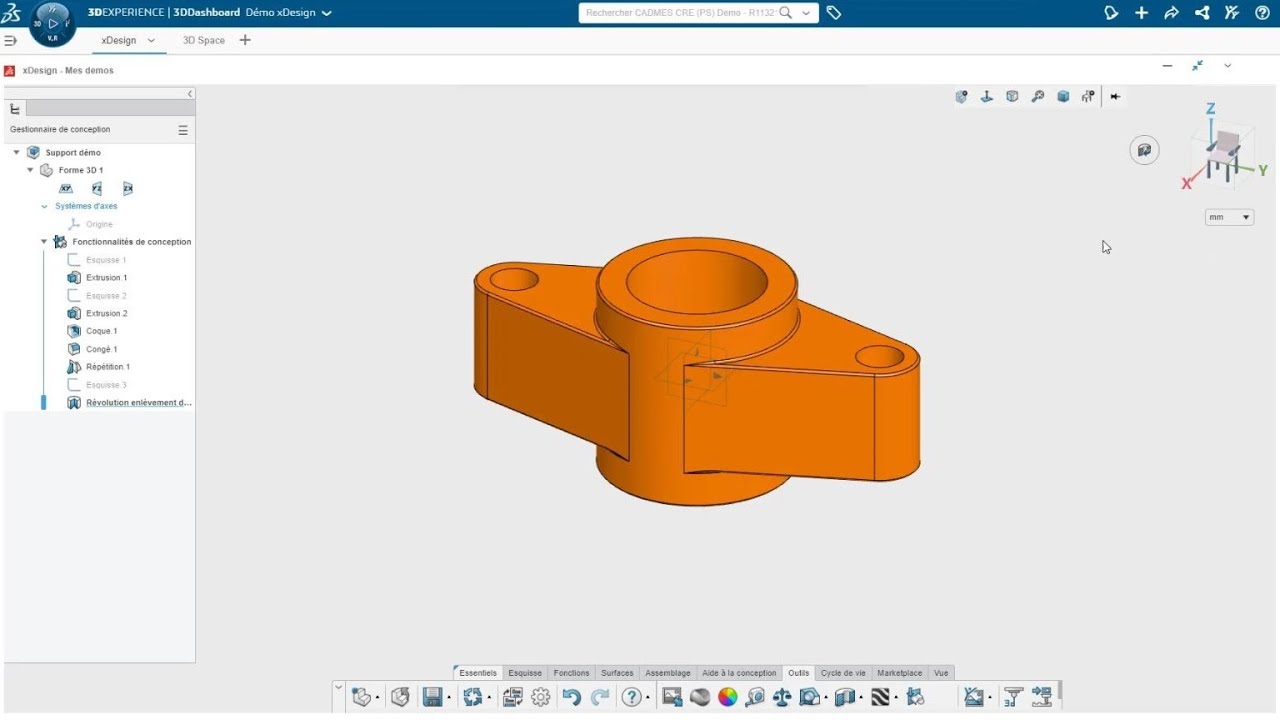 xDesign - Application cloud de conception 3D