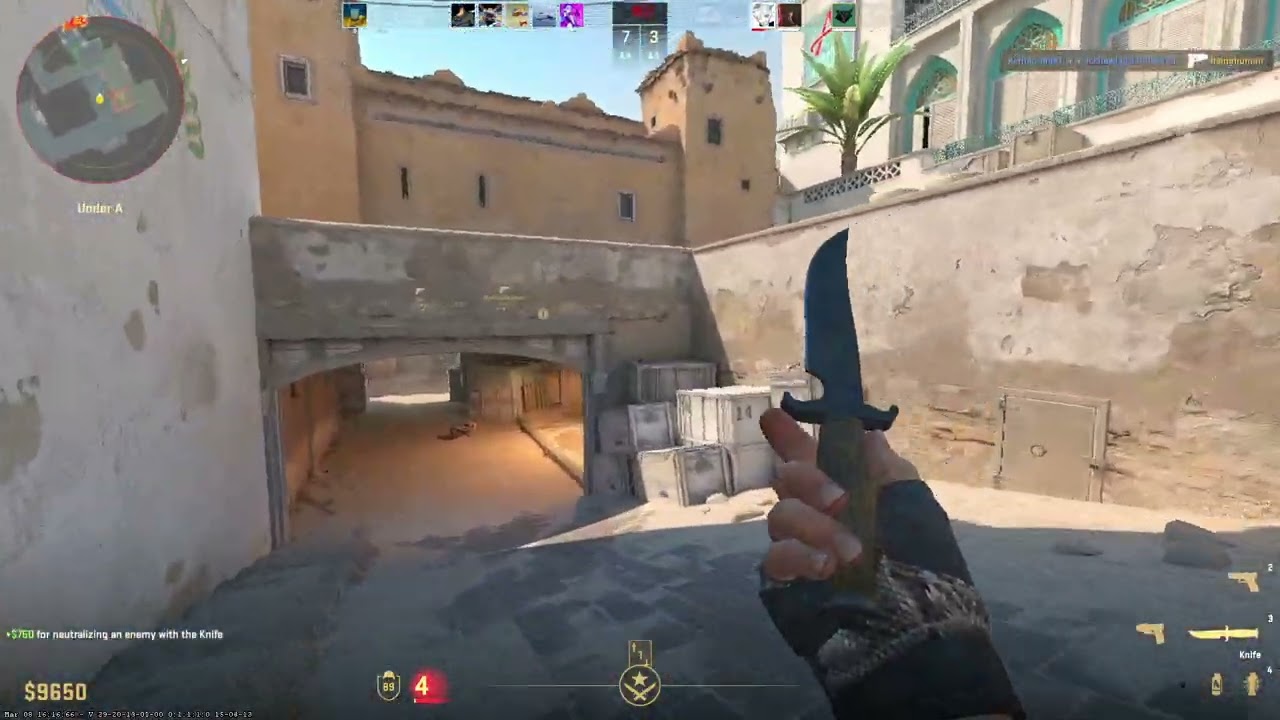 knife and zeus only in casual cs2