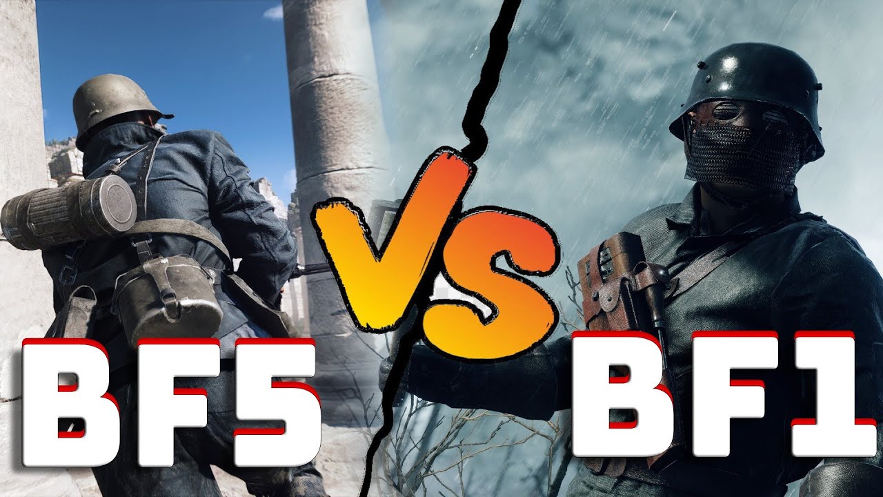 сравнение игр Battlefield 1 vs Battlefield V что лучше!? в 2024